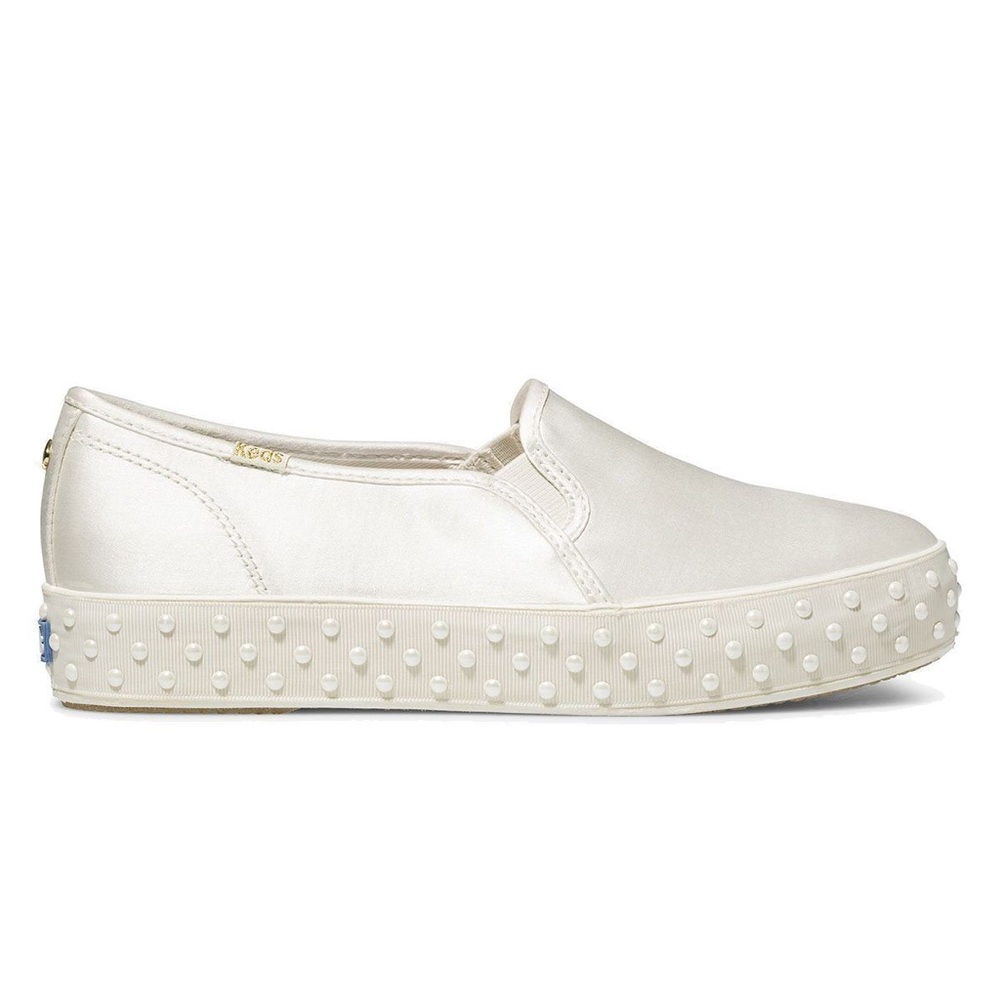 Keds x Kate Spade New York Triple Decker Pearl Sneakers